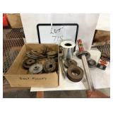 Pulleys, Fuel Cap, Gauge & More Lot