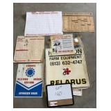 I.H. Spec Charts & Stewarts Sign