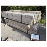 (100 pcs) 4' x 4' x 8ft Long Wood Posts