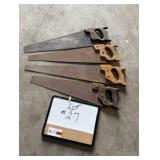 (4)  Hand Saws