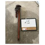 Rigid 30' Pipe Wrench