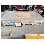 Unused 12ft x 20ft Metal Livestock Shed