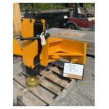 Unused Skid Steer Mount Hyd Post Pounder