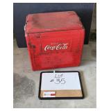 Coca-Cola Metal Cooler