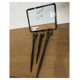 (3) Rigging Wrenches