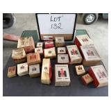 I.H. Parts Boxes - (Some With Parts & Some Empty)