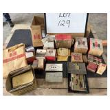I.H. Parts Boxes - (Some With Parts & Some Empty)