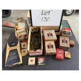 I.H. Parts Boxes - (Some With Parts & Some Empty)