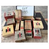 I.H. Parts Boxes - (Some With Parts & Some Empty)