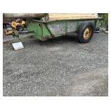 Homemade Trailer From Manure Spreader