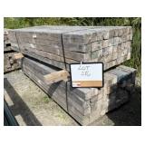 (100 pcs) 4' x 4' x 8ft Long Wood Posts