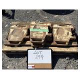 (5) 100lb Weights