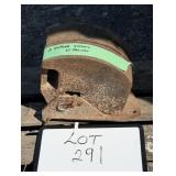 (2) Vintage Weights With Bracket