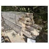 (100 pcs) 4' x 4' x 8ft Long Wood Posts