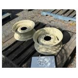 (2) Unused Rims - 15' Diam - 6 Bolt