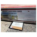 Unused 20ft x 12ft Livestock Shed