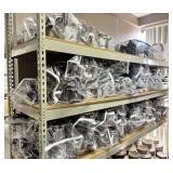 Bulk Lot: Contents (3) Shelves - Misc. Pots & Pans