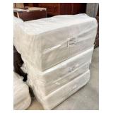 Qty (3) Ashley Driftwood Ottomans 5510514