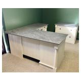 Executive Desk & File Drawer Office Set