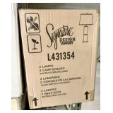 Signature Design L431354 - 2 Lamps & 2 Shades