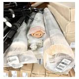 Qty (12) Misc. Packaged Area Rugs on Pallet Rack