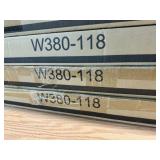 Qty (3) Signature Design TV Stands - Black W380-11