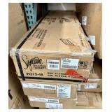 Qty (3) Medium TV Stands (2)-W287-48 & (1)-W275-48