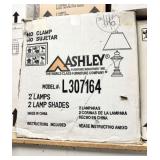 Qty (2) Signature L307164: 2-Lamps, 2-Shades