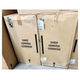 Qty (2) Signature Media Chests B117-39