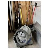Shop Vac, Snow Shovels, Brooms, Etc.