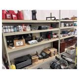 All Contents of (2) Shelves in Garage Area