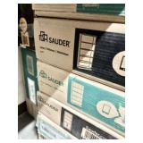 Bulk Lot: Qty (8) Sauder Book Shelves & Credenzas