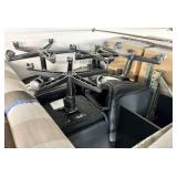 Qty (8) Black Rolling Office Chairs