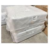 Qty (2) Ashley Furniture Oversized Accent Ottomans