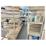Bulk Lot: All Glass Stemware, Drinkware & Pitchers