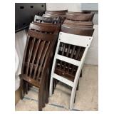 Qty (175) - Approx. Dismantled Chairs (Mostly wood