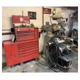 ExCellO Milling Machine, Tooling, Snap-on Toolbox
