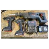 Bosch 18V Cordless Battery Powered Tool Set
