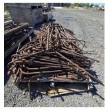 Qty (2) Pallets of Rebar: #4 & #5, J, Z & Straight