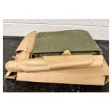 Qty (4) Shelter Half Tents w/Pins & Poles