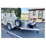 2015 C&B Trailer Works Aluminum Utility Trailer