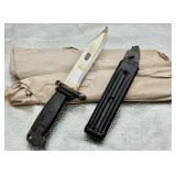 Qty (3) Polish AK Bayonets with Scabbards