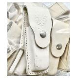 Qty (16) White Mag Pouches