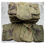 Qty (25) Soviet 3 Pocket Mag Pouches