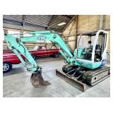 IHI 40JX Mini Excavator, 335 Hrs