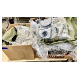Qty (7) OM 10 Gas Masks