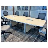 Large Teknion Conference Table w/iClever USB Power