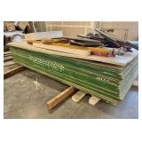 Pallet Lot: Qty (34) Sheets 4' x 8' Plywood