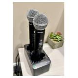 Shure Wireless Microphone System: Qty (2) Shure SM
