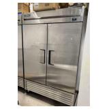 True 54' Two Section Solid Door Reach-In 49 cu.ft.